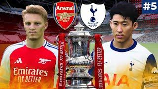 NORTH LONDON DERBY CUP FINAL! Arsenal Master League - Ep #5