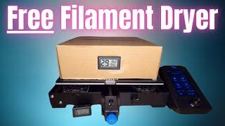 Amazingly Simple Free Filament Dryer -You already have one!