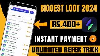  FLASH.CO APP UNLIMITED TRICK GET ₹200 || PER NUMBER ₹200+₹100₹100 LOOT || NEW EARNING APP TODAY