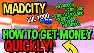 Mad City - HOW TO GET MONEY AND LEVEL UP (CODES) - NEW ROBLOX GAME