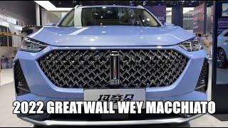 2022 GreatWall WEY Macchiato HEV Walkaround—China Auto Show—2022款长城WEY玛奇朵HEV，外观与内饰实拍