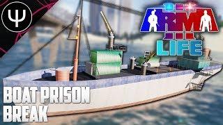 ARMA 3: Life Mod — Boat Prison BREAK!