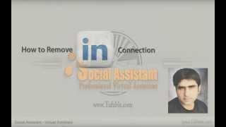 How to Remove LinkedIn Connection