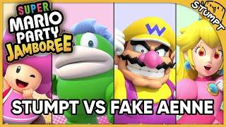 STUMPT VS FAKE AENNE - Super Mario Party Jamboree (4-Player Gameplay)