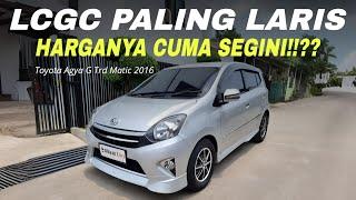 Ga Nyangka!!! LCGC Paling Laris Dikelasnya Harganya Cuma Segini??!! Toyota Agya G TRD Matic 2016