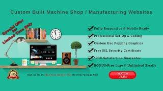 Manufacturing Websites / machine shop web development