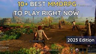 10+ Best MMORPG You Can Play Right Now 2023 | PS4, Xbox, PC | No Commentary