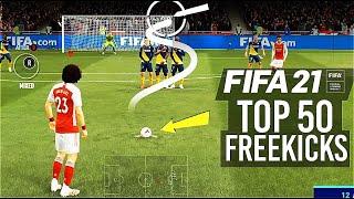 FIFA 21 - TOP 50 BEST FREE KICK GOALS!