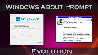 About Windows Prompt Evolution