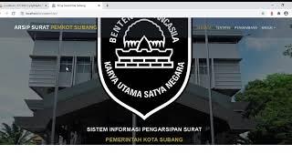 Aplikasi Arsip File Dokumen Surat Berbasis Web