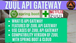 #1 Zuul API Gateway | Netflix Zuul |API Gateway I Microservices Architecture