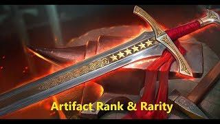 Raid Artifacts Rank and Rarity Meaning