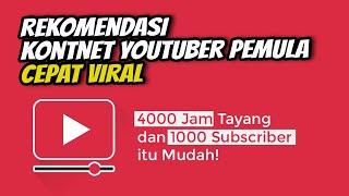 Ide Konten YouTube untuk Pemula yang Paling Cepat Viral 2020