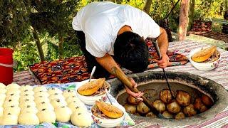 Unique taste and appearance of Uzbek samosa l The king of street food