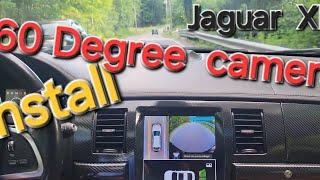 Universal 360 Degrees surround Camera , How to install, Jaguar XF