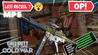 MP5 "BEST" CLASS setup with NO RECOIL in Black Ops COLD WAR