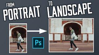 Photoshop Tutorial: Landscape Images from Portrait