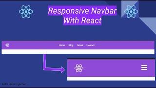 Responsive Navbar using React || 2023 || ReactJs