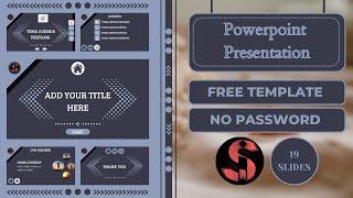 TUTORIAL HYPERLINK CEK ‼️Template Powerpoint Presentation #freetemplate #canva #powerpoint