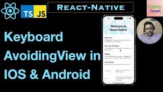 keyboardAvoidingView in React-Native ?