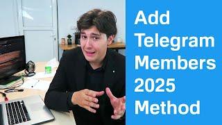 Telegram Add Member - How to Add Telegram Members to Your Group or Channel