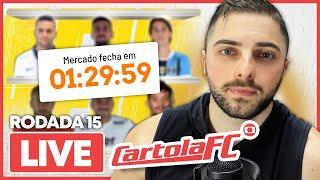 LIVE DICAS #15 RODADA | CARTOLA FC 2021 - BH E GABIGOL!?