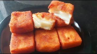 Fried milk recipe|Short Video