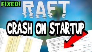 How To Fix Raft Crashes! (100% FIX)