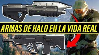 ALL HALO WEAPONS AND THEIR REAL VERSION 