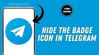 2How To Hide The Badge Icon In Telegram