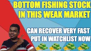 Bottom fishing stock in this share market crash | swing trading stock selection | latest news today