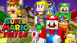 Minecraft Super Mario WORLD WAR! FULL MOVIE!