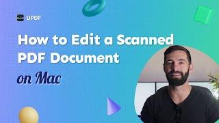 How to Edit a Scanned PDF Document on Mac? (The Fastest Way)