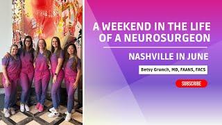 A weekend in Nashville w/ Dr. Grunch’s neurosurgery team - learning & laughing! #continuingeducation