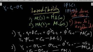 Invertibility of AR and MA Model and Necessary Intuitions