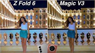 Samsung Galaxy Z Fold 6 vs Honor Magic V3 Camera Test