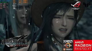 Final Fantasy 7: Rebirth | Ryzen 5 5600X + RX 6700XT Benchmark 