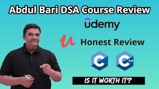 Abdul Bari Udemy Course Review | Data Structures and Algorithms in C and C++