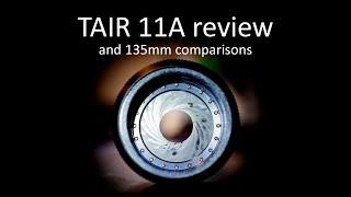 Tair 11A.  20 blades 135mm bokeh monster reviewed and compared with the best vintage 135mm lenses.