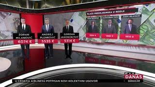 Aleksandar Vučić zarađuje debelo manje nego li Andrej Plenković i Zoran Milanović