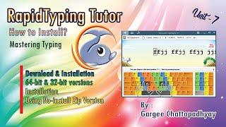 Installing RapidTyping Tutor | Mastering Typing