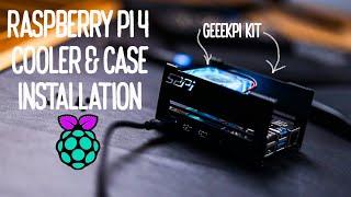 Raspberry Pi 4 Case and Low Profile Cooler Install