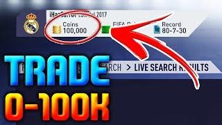 HOW TO TRADE FROM 0 TO 100K EASY ON FIFA 18 | FIFA 18 BEGINNER TRADING GUIDE