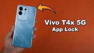 Vivo T4x 5G App Lock