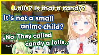 Aussies called candy a lolis
