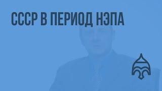 СССР в период НЭПа. Видеоурок по истории России 11 класс