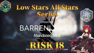 Arknights CC#4 Risk 18 Guide Low Stars All Stars