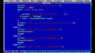 Binary Search Tree Program |  Preorder | Inorder |  Postrorder Traversal | Data Structure  Using C