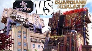 TOWER OF TERROR VS GUARDIANS OF THE GALAXY: MISSION BREAKOUT! WHICH IS BETTER?!