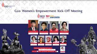 G20 Women's Empowerement Kick-Off Meeting